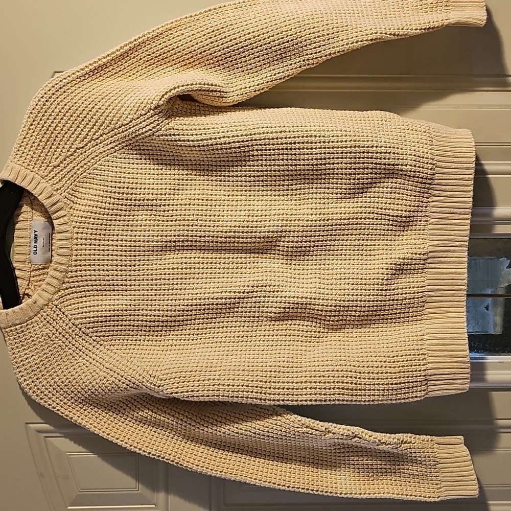 Old Navy Kid's Cream Sweater